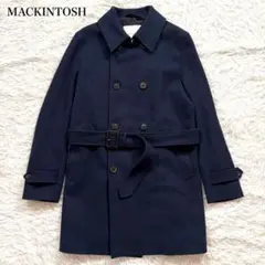極美品 マッキントッシュ ロンドン 裏地チェック ウールライナー