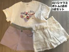 ミッキーマウス Tシャツとショートパンツセット 140cm