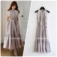 新品タグ付♡herlipto Anduze Belted Check Dress - メルカリ