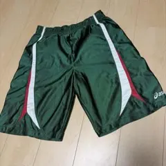asics バスケットボールパンツ グリーンのサムネイル