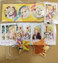 星川サラ1stライブグッズ　アクリルスタンド、チェキ、缶バッチ