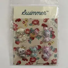 Swimmer ステッカー ぷくぷくシール シール 立体シールのサムネイル
