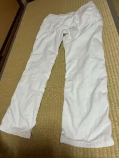 裏起毛ホワイトパンツあったか　Ｗ73 H93