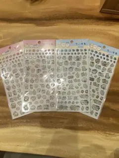 ちいかわ ぷっくりあシール 2種4枚セット