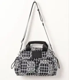【極美品】 アナスイ ボストンバッグ ジャーニー 2WAYミニボストン ブラック