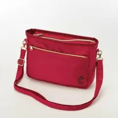 ぬいぐるみバッチが入るポシェット（ディズニー）痛バッグ(レッド)