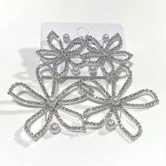 Elizabeth Bower Pavet Pearl ピアス風　シルバー