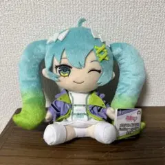 初音ミク　オリジナルぬいぐるみ　fashion sporty　ウインクのサムネイル