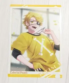 カラフルピーチ　クリアポスター　たっつん