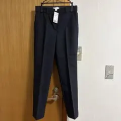 H&M ネイビー アンクルテーパードパンツ サイズ32 (EUR)
