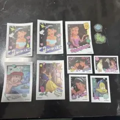 ディズニーストア プリンセス ステッカー シール まとめ売り