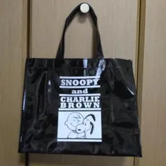 スヌーピー　チャーリーブラウン　トートバッグ