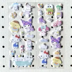 ぺ*様 サンリオ　ぷくぷくシール　2枚セット