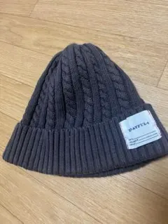 todayfulダークグレー ニット帽