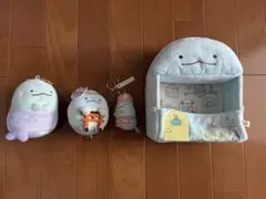 すみっこぐらし とかげ ハウス　ぬいぐるみ色々セット