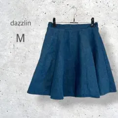 【dazzlin】　デニム　ミニ　フレアスカート　ウエストゴム　Y2K ガーリーのサムネイル