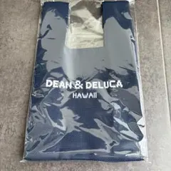 ハワイ限定　DEAN & DELUCA ニットトートバッグ ネイビー