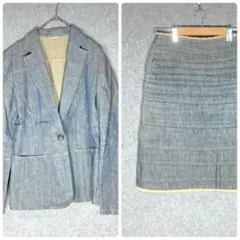 良品✨ANAYI（S）セットアップ☘️スカート/ジャケット/コットン/リネン