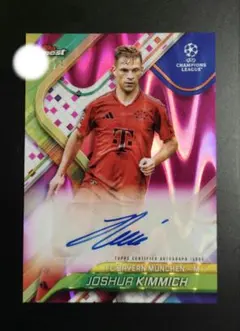 【世界75枚限定】topps ヨシュア・キミッヒ 直筆サイン auto UCC