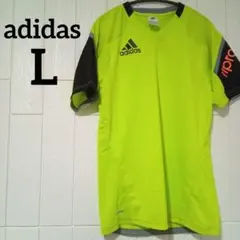 adidas 11pro 蛍光イエロー L サッカー　フットサル