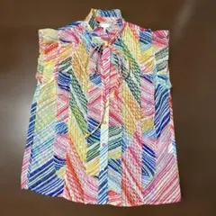 ISSEY MIYAKE プリーツプリーズ 半袖 襟付きカーディガン - メルカリ