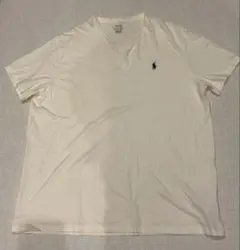 POLO RALPH LAUREN ホワイト Tシャツ XL
