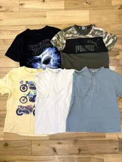 150 キッズ Tシャツ 5枚セット まとめ売りのサムネイル