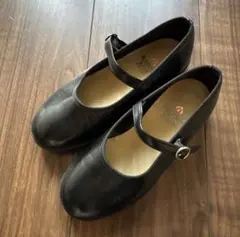 ハルタ　ブラック フォーマルシューズ　HARUTA 20センチ　ストラップ