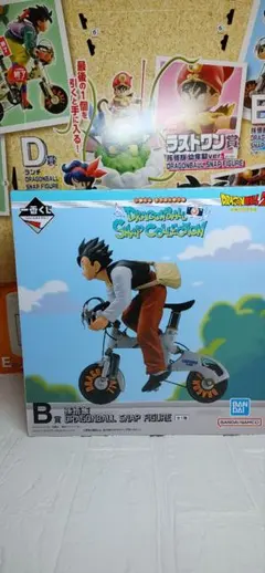 新品未開封　ドラゴンボール スナップコレクション 孫悟飯 自転車