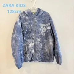 ZARA KIDS タイダイ柄フード付きナイロンブルゾン　128cm(8yrs)