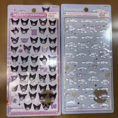 【正規品】クロミ　シナモロール　ボンボンドロップシール2点セット