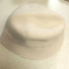 【中古】ホワイト ウールハット　ユニクロ