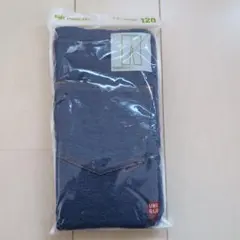 UNIQLO 120cm レギンス 65 Blue 10分丈 新品未開封
