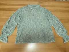 レディース　レースブラウス　Lサイズ　GU