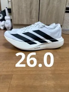 美品 アディゼロ EVO SL 26.0cm