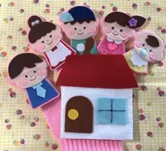 おはなしゆびさん　手袋シアター☆㊶保育、知育