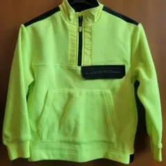 ZARA　キッズプルオーバー　蛍光イエロー