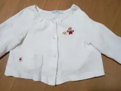 familiar 白カーディガン　80cm