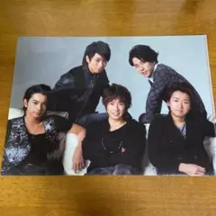 嵐 5×10 クリアファイル 大野智 二宮和也 櫻井翔 相葉雅紀 松本潤