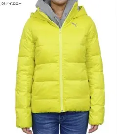 PUMA 軽量 ダウンジャケット XL(LL) イエローのサムネイル