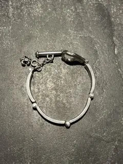 シルバー925 950 ブレスレット十字架トグルクラスプ