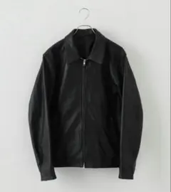 極美品 ジャーナルスタンダード 24年モデル レザージャケット 羊革 黒 L 2026年最新】JOURNAL STANDARD メンズ レザージャケット・ライダースの