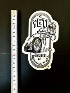 【ビンテージ】YETI CYCLES クリアデカール