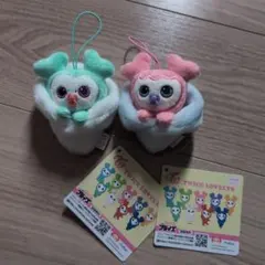 TWICE　LOVELYS おくるみマスコット　ミナ　モモ