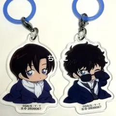 萩原　松田　コナン めじるしアクセサリー 警察学校　ふらっとめじるし　ちぢませ隊