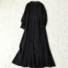 413 美品 アーバンリサーチ レオパードドットプリントワンピース ロング 長袖