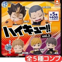 おねむたん ハイキュー!! vol.3 全5種 コンプ⑬