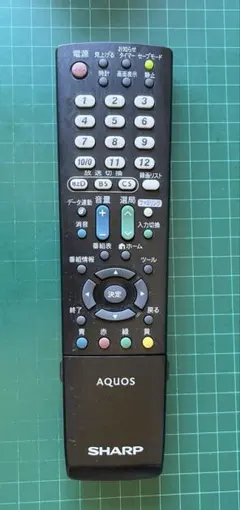 シャープ　テレビリモコン　GA995WJSAのサムネイル