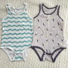 ベビー肌着　セット売り ロンパース肌着　タンクトップ