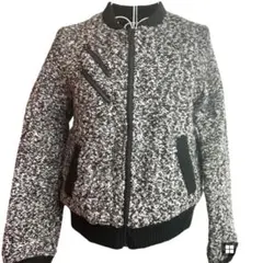 CECIL Mc BEE ツイード ボア ジャケット ジャンバー